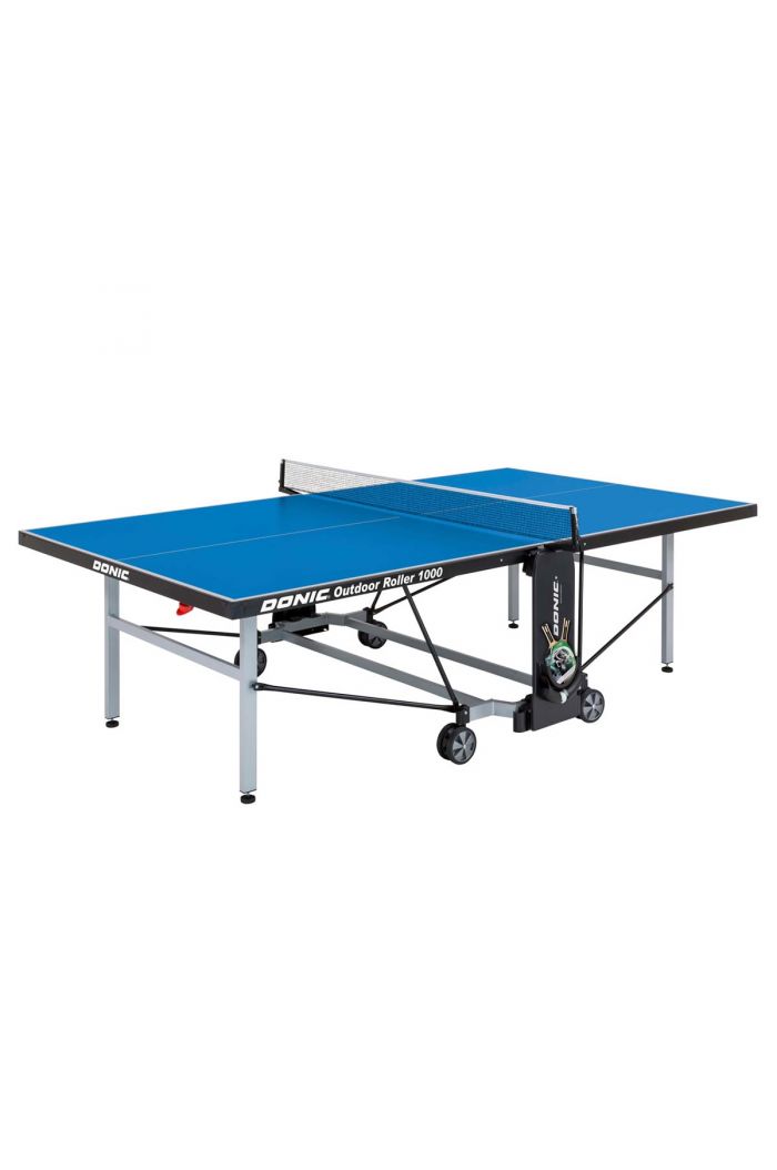 TABLE OUTDOOR ROLLER 1000 BLEUE 6MM  FILET INCLUS DONIC
